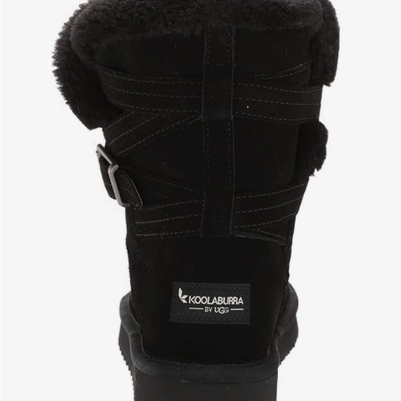 Women's B Grade UGG Delene Short Boot in Black - Picture 3 of 4